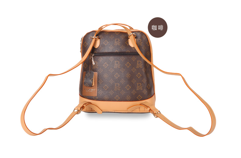 钟表配饰 潮流女包 双肩包 保罗名莎 保罗名莎女士单肩双肩两用包包