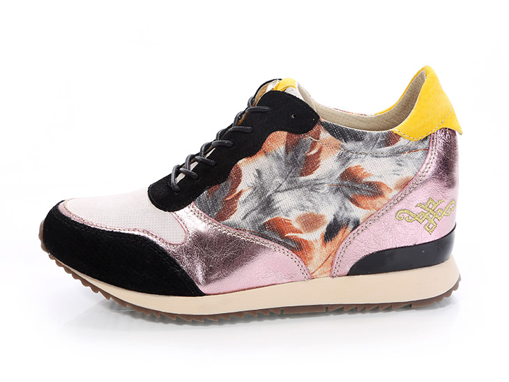 索菲娅 牛皮盖鞋 sf51110031-浅绿-39