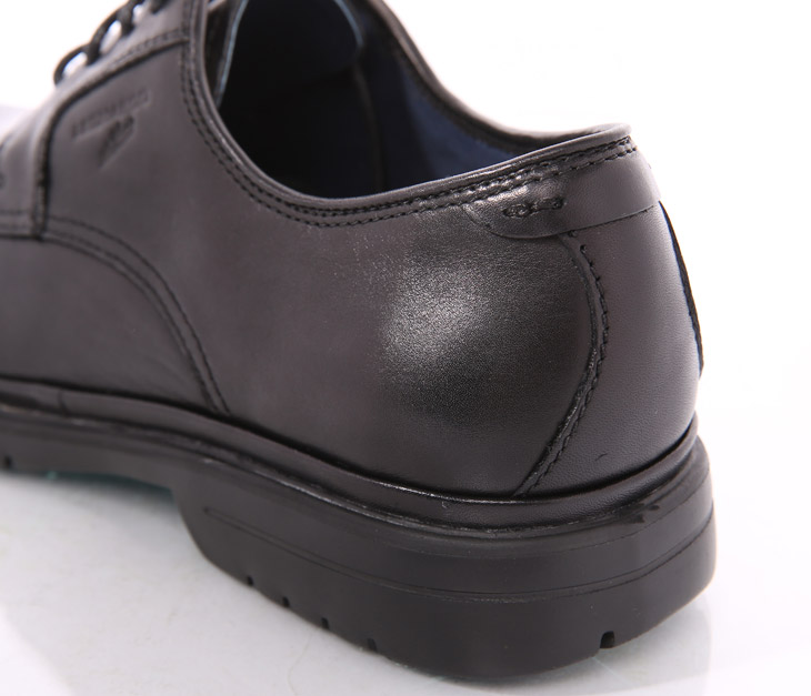 leonardo 牛皮男鞋 6951030101-43-黑色