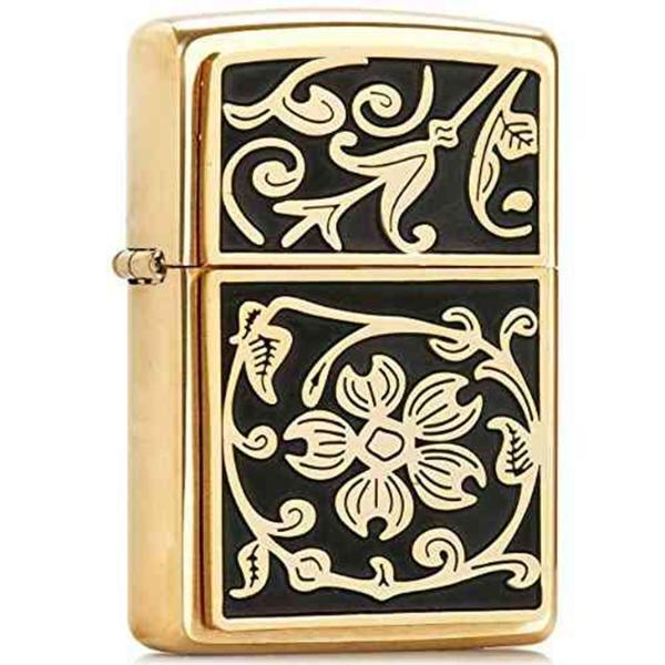 zippo打火机20903贵族花
