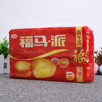 福马蛋黄味注心蛋类芯饼(450g)