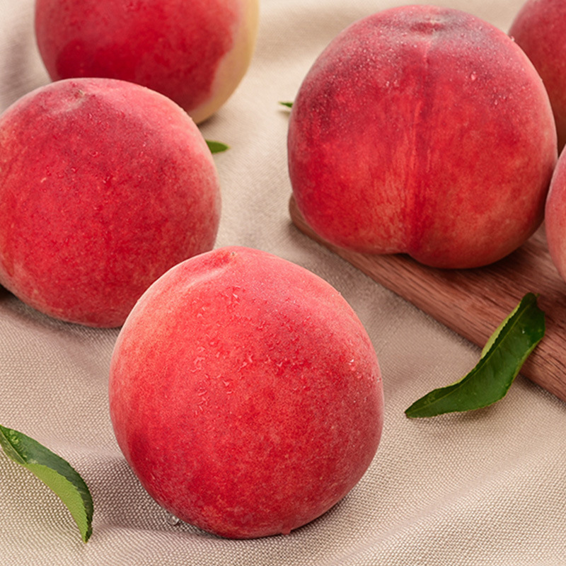 食王记 陕西水蜜桃新鲜水果多肉 5斤 装约9-12个大桃子 孕妇毛桃脆甜
