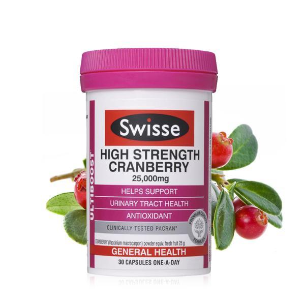 澳洲swisse蔓越莓30粒 呵护女性
