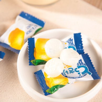 马来西亚进口可康牌咸柠檬糖果500g结婚庆喜糖休闲零食硬糖水果糖散装