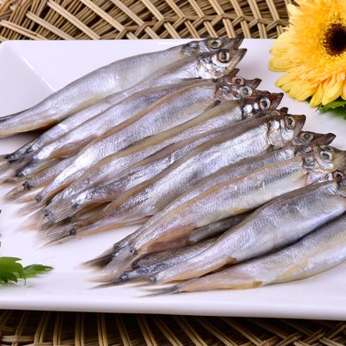 崇鲜冷冻多春鱼满籽150g/盒*3盒烧烤食材