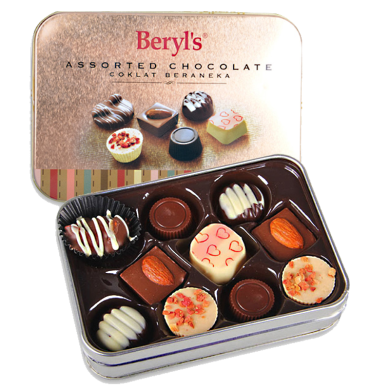 马来西亚进口 倍乐思beryls什锦巧克力85g 进口巧克力礼盒 婚庆喜糖果 休闲零食