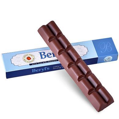 马来西亚进口 倍乐思beryls 榛子牛奶巧克力 休闲零食品 生日/礼物糖果 榛子牛奶巧克力50g