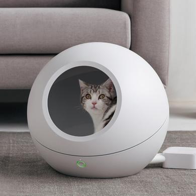 小佩petkit智能冷暖宠物窝智能恒温猫窝宠物四季窝智能温控宠物窝象牙