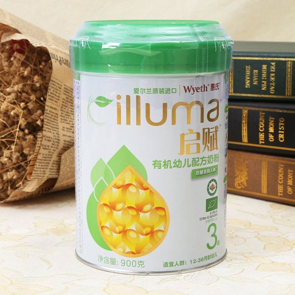 n惠氏启赋有机幼儿配方奶粉(900g)