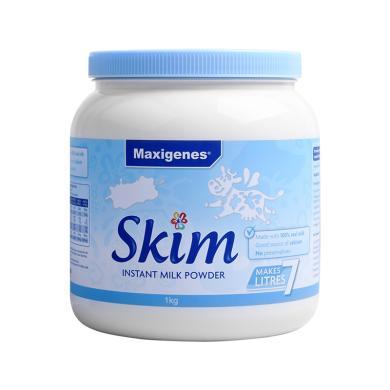 【澳洲】Maxigenes美可卓 蓝胖子成人脱脂奶粉 营养牛奶1000g