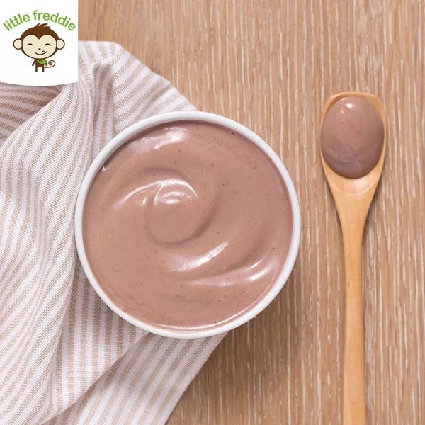 littlefreddie小皮宝宝辅食希腊式蓝莓香蕉苹果酸奶婴幼儿果泥酸奶