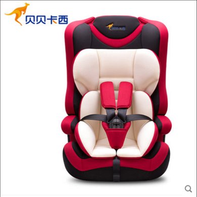 贝贝卡西汽车儿童安全座椅9个月-3-4-12岁宝宝车载安全座椅3C认证BBC-513