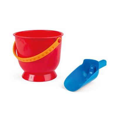 Hape沙滩玩具水桶1-2-6岁儿童宝宝玩沙挖沙大号 大桶铲子戏水玩具