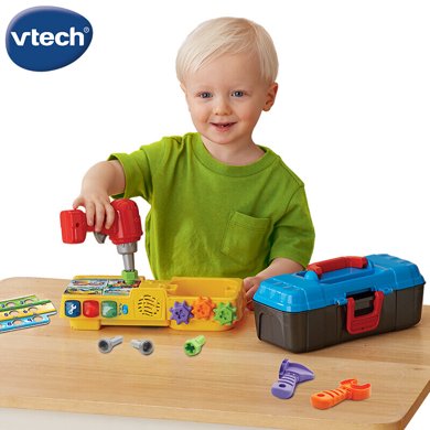 VTech伟易达互动学习工具箱 宝宝工具箱玩具 过家家仿真工具80-178218