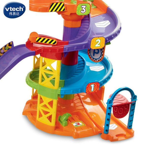 vtech伟易达神奇轨道车玩具旋风轨道赛车小汽车儿童玩具车男孩-早教