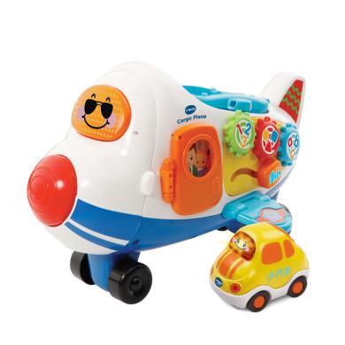 VTech伟易达神奇轨道车大飞机 轨道小汽车男孩玩具模型益智玩具