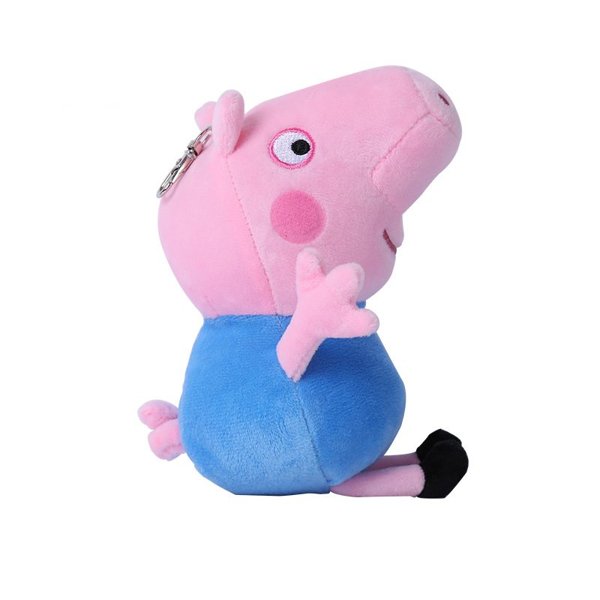 小猪佩奇peppapig粉红猪小妹玩具佩佩猪正版毛绒玩具娃娃公仔19cm