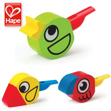 Hape小鸟口哨1-3岁儿童玩具 宝宝益智早教 益智培养乐感男女孩