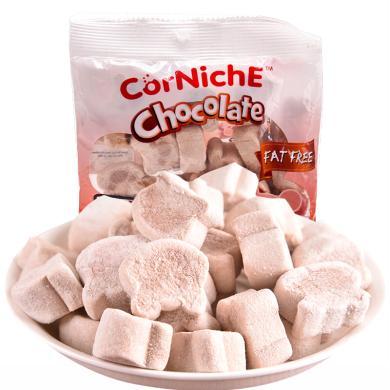 菲律宾进口 可尼斯（CorNiche）儿童糖果 零食品 软糖巧克力泰迪棉花糖70g*2