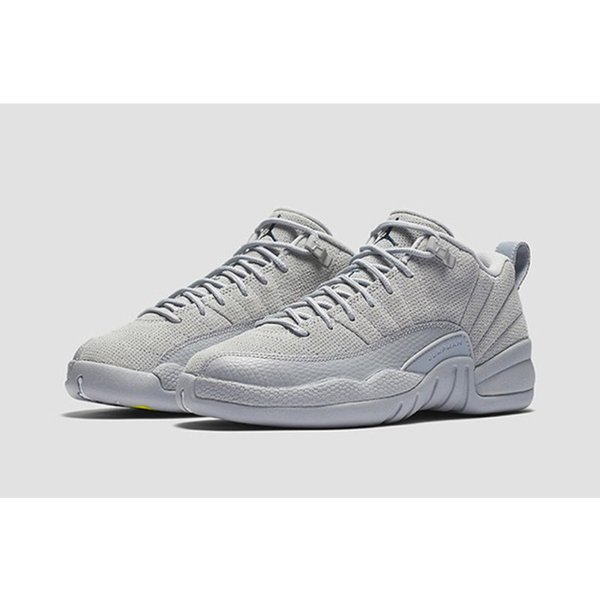 air jordan 12 low grey aj12 酷灰 低帮 308317 308305 002