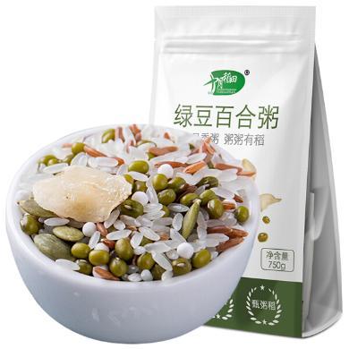 十月稻田 绿豆百合粥750g