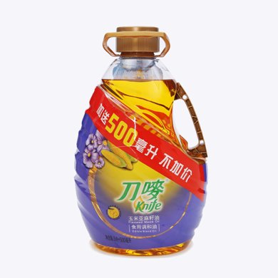 刀唛玉米亚麻籽油食用调和油5l
