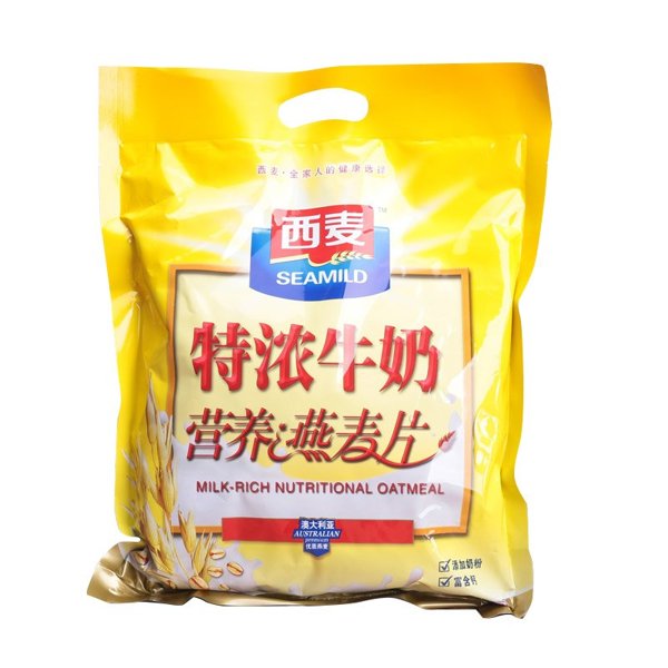 $西麦特浓牛奶燕麦片(700g)