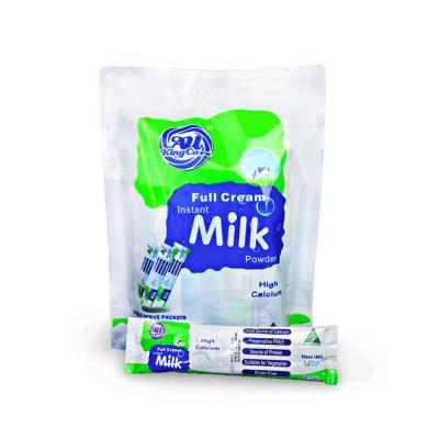 澳洲进口 Au Kingcare珍澳 高钙全脂速溶奶粉 便携装 16条*30g 成人 青少年 学生奶粉