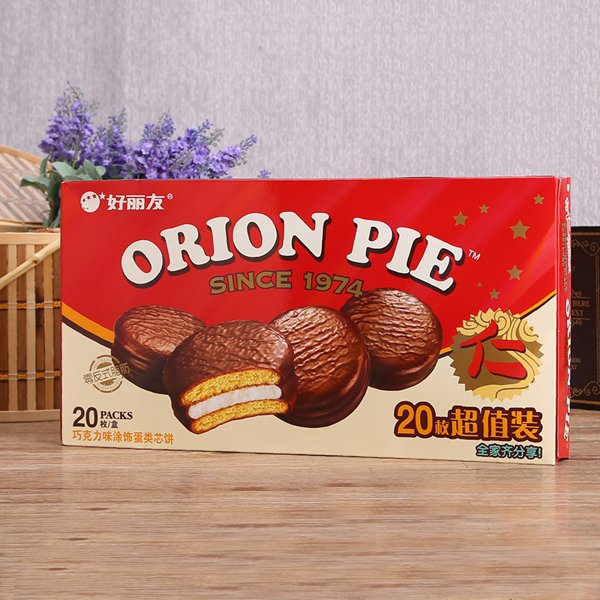 好丽友巧克力派(680g)