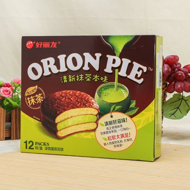 好丽友派清新抹茶味(432g)