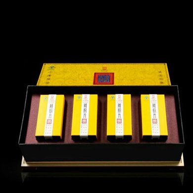 百年堂血珀天胶阿胶片375g1盒东阿阿胶块礼盒