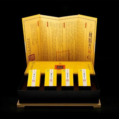 百年堂血珀天胶阿胶片375g1盒东阿阿胶块礼盒