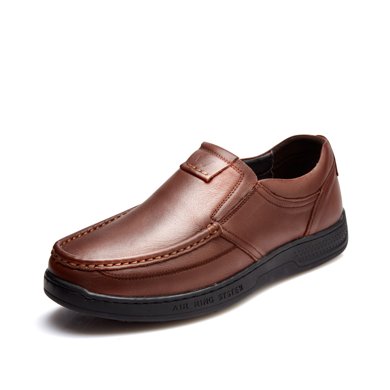 富贵鸟fuguiniao富贵鸟男鞋头层牛皮男士休闲鞋软底皮鞋男a6875461