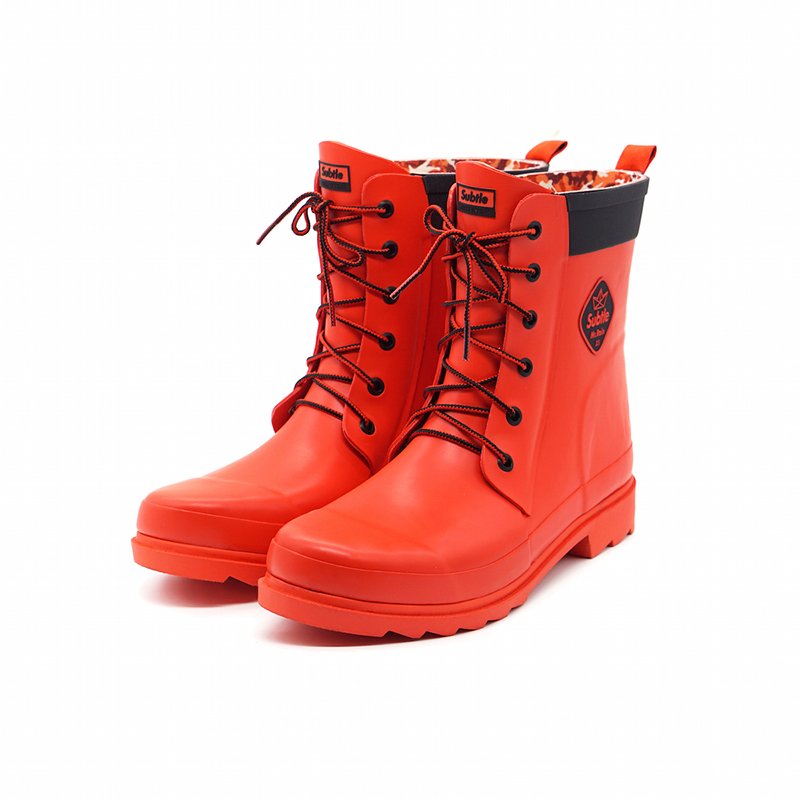 rain x1 橡胶雨靴 ture red 猩红风暴 红色-7码(38-39)-红色
