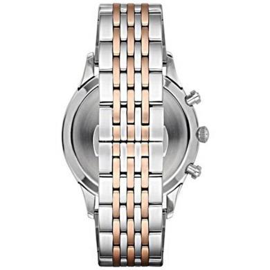 卡]阿玛尼(armani)休闲钢带石英表男士手表简约经典时尚腕表ar1864