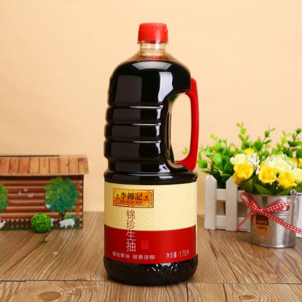 李锦记锦珍生抽酿造酱油hn11750ml