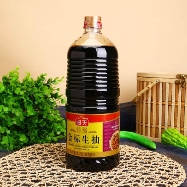 海天特级金标生抽酿造酱油1750ml