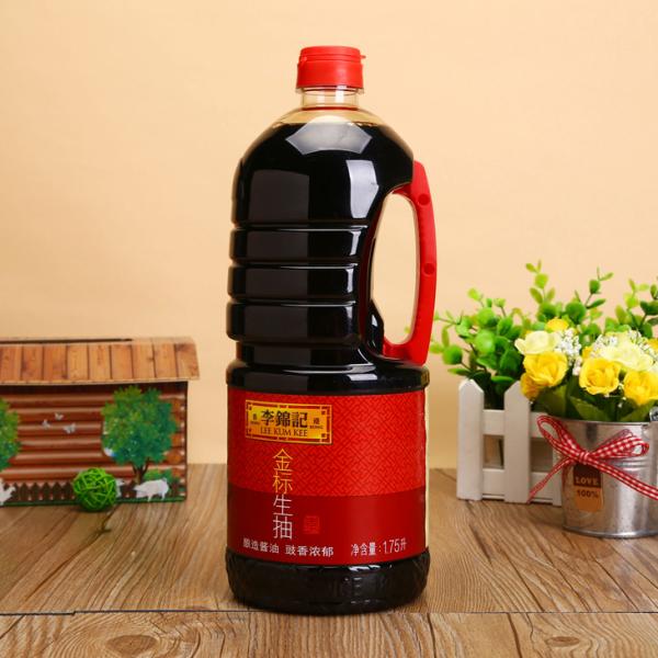 李锦记金标生抽酿造酱油(1750ml)