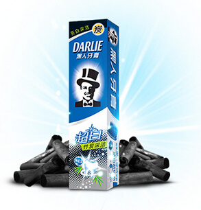 $黑人超白竹炭深洁牙膏(190g)