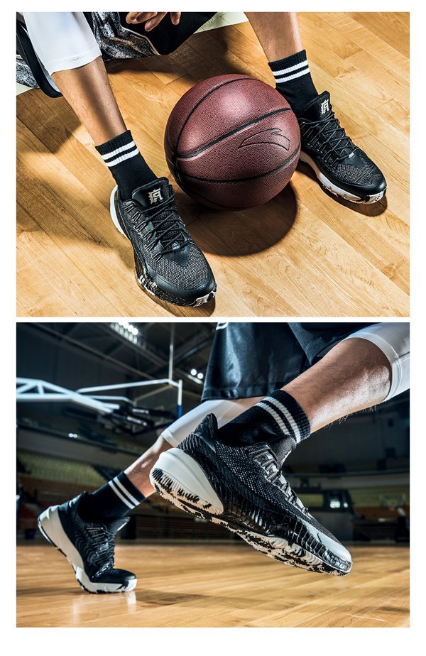安踏要疯篮球鞋 2018新品篮球鞋汤普森透气防滑耐磨球鞋11831109